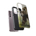 Grizzly Bear in a Field - Impact Resistant Phone Case